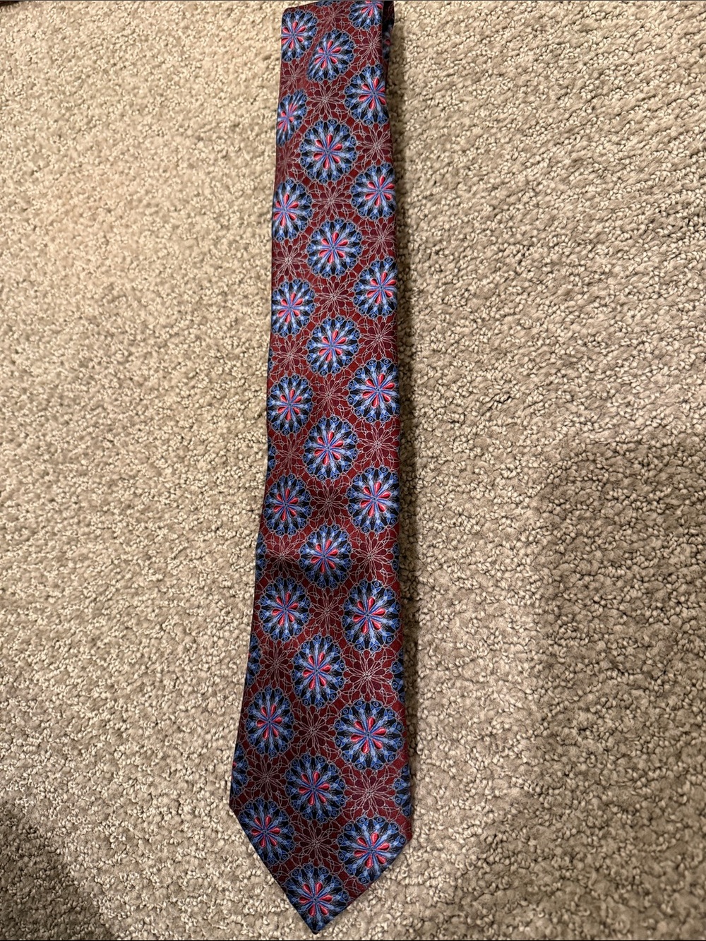 AMAZING MEN'S LIMITED EDITION ZEGNA SILK TIE